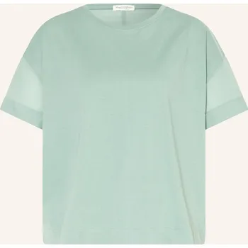 Dámské tričko Marc O'polo Dámské Tričko Ze Směsi Materiálů, mátová, 34