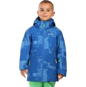 Chlapecká lyžařská bunda KILPI ATENI 146 Modrá, Světle modrá, Bílá
