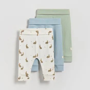 Reserved - Bavlněné kalhoty 3 pack - tělová - 297HV-02X - 297HV-02X-68