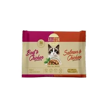 Krmivo pro kočku Araton Cat kaps. Adult Multipack 4 x 85 g 4 x 85g