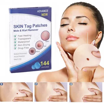 Vrták NÁPLASTI NA KUŘÍ OKA BRADAVICE ODSTRAŇUJÍCÍ 144 KUSŮ