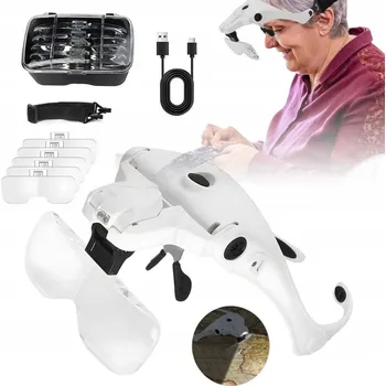 Lupa Lupa Bedee Lupa s brýlemi na hlavu 3,5x