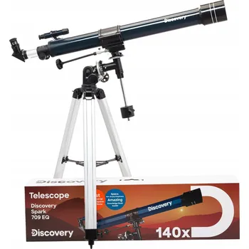 Dalekohled Teleskop Levenhuk Discovery Spark 709 EQ s knihou