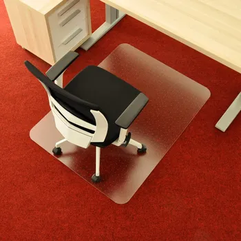 Podložka pod nábytek Průhledná ochranná podložka pod židli na koberec FLOMA OCMat Profi - 120 x 90 x 0,2 cm