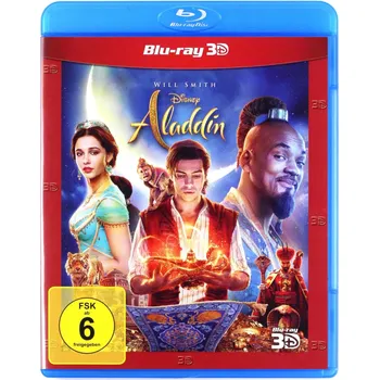 Blu-ray film Aladdin Blu-ray 3D disk