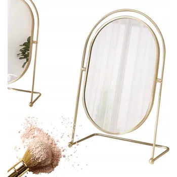 Zrcadlo Stojací zrcadlo zlaté Ecarla