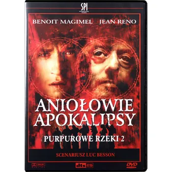 DVD - Purpurowe rzeki II - Aniołowie Apokalipsy ! + Straszny film II DVD disk