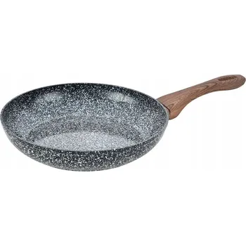 Pánev Tradiční pánev Kinghoff Granit Wood 24 cm s granitovým povrchem