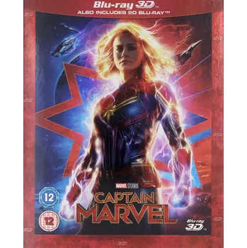 Captain Marvel Blu-ray 3D disk