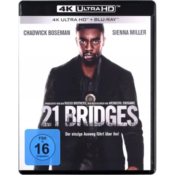 21 Bridges Blu-ray disk