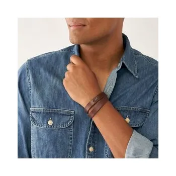 Náramek Fossil Náramek JF04127200 Hnědá OS