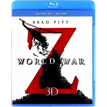 WORLD WAR Z Blu-ray 3D disk