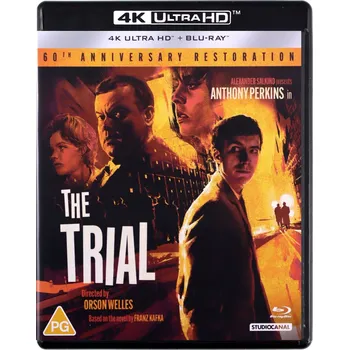 Blu-ray film The Trial Blu-ray 4K disk