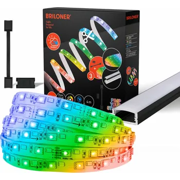 LED páska BRILONER Pimp Your Stripe startovací sada LED pásek 2m, IP44 venkovní, WiFi, RGB+W 2165192