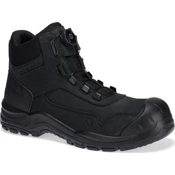 Pracovní obuv PORTWEST Obuv FC39 Steel Nubuck S3 HRO SR FO SC, kotníková s ocel. špicí a stélkou POR-FC39BKR40 Černá 40