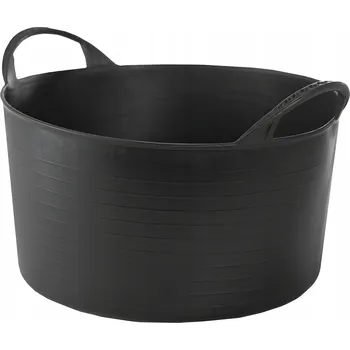 Úložný box Flexibilní nádoba kbelík FLEXI s uchy 14l černý