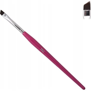 Kosmetický štětec Šikmý štětec Zola 08, malinový