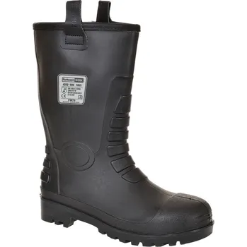 Pracovní obuv PORTWEST Holínky Neptune Rigger S5 CI FW75 POR-FW75BKR40 Černá 40