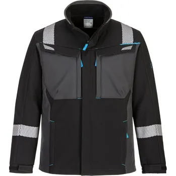 pracovní bunda PORTWEST Bunda WX3 FR704, softshellová POR-FR704BKRXXL 2XL Černá