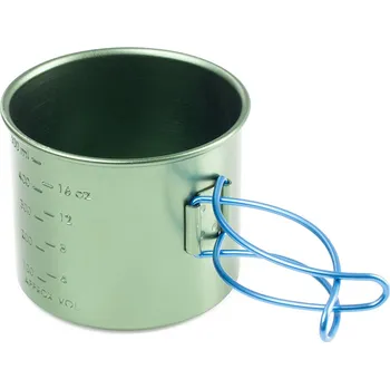 Kempingové nádobí Hrnek GSI Outdoors Bugaboo Bottle Cup 591ml Green