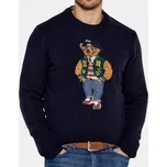 Unisex vlněný svetr Ralph Lauren - Velikost S, Barva Modrá 56572 710946138001
