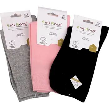 Dámské ponožky Dámské bavlněné ponožky Emi Ross, střední, 16 (39-42) mix