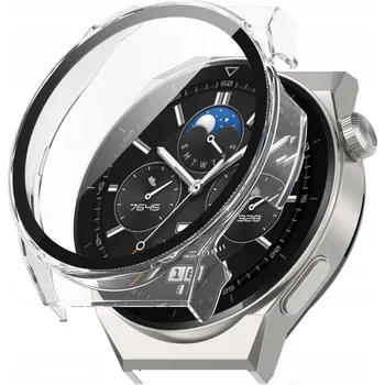 Pouzdro na mobilní telefon POUZDRO POUZDRO + SKLO 2v1 PRO HUAWEI WATCH GT 3 PRO 46MM