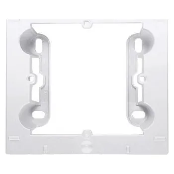 Elektroinstalační krabice Simon 54 bílá povrchová montážní krabice jednoduchá DPN1/11