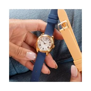 Módní doplněk Guess Hodinky GW0692L2 Růžové zlato OS