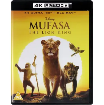 Blu-ray film Mufasa: Król Lew Blu-ray 4K disk