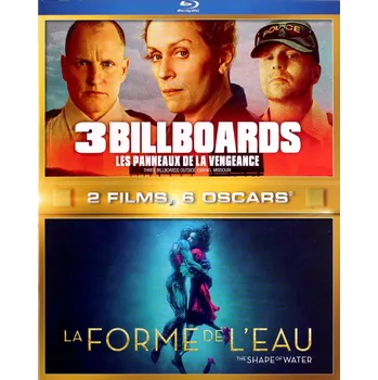Blu-ray film Three Billboards Outside Ebbing, Missouri / The Sh Blu-ray disk