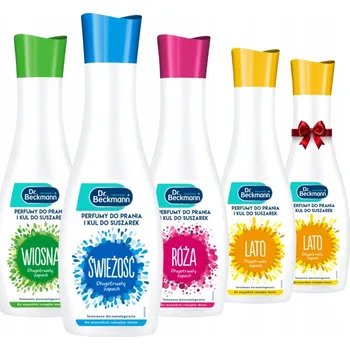 Aviváž Dr. Beckmann parfém do prádla a směs kuliček do sušičky 3x250ml + 250ml Dárek