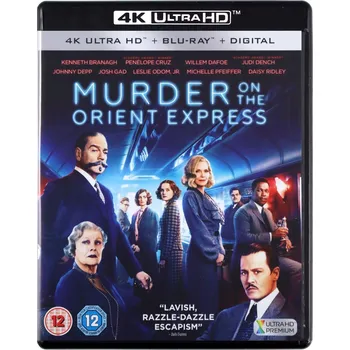 Blu-ray film Morderstwo w Orient Expressie) (EN) Blu-ray disk