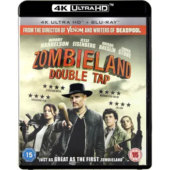 Blu-ray film Zombieland: Double Tap Blu-ray 4K disk