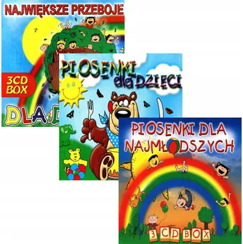 Zahraniční hudba Piosenki dla dzieci Pakiet Různí Umělci CD