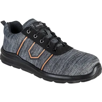 Pracovní obuv PORTWEST Obuv FC25 Compositelite Argen S3 Trainer, polobotka s kompozitní tužinkou a stélkou POR-FC25GRR45 Šedá 45