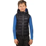 Chlapecká zateplená vesta KILPI TOMM 146 Černá, Šedá