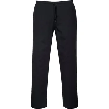 PORTWEST Kalhoty C070, se stahovací šnůrkou POR-C070BKSM M Černá Zkrácené na výšku 173 cm