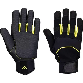 Pracovní rukavice PORTWEST Rukavice A791, mechanické, antivibrační POR-A791K8RM M Černá