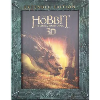 Blu-ray film Hobbit. Pustkowie Smauga Blu-ray 3D disk