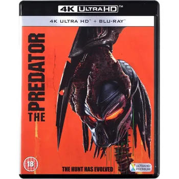 The Predator Blu-ray 4K disk
