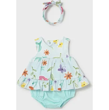 Kojenecká souprava Dětská bavlněná souprava Mayoral Newborn 1290.2S.Newborn.PPY2 modrá 50X, vel. 75