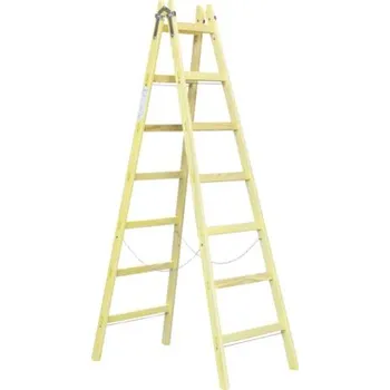 Žebřík Štafle dřevěné 7 příček 226,5 cm