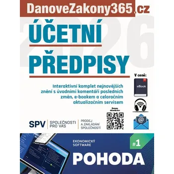 Kniha Účetní předpisy 2026