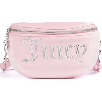 Ledvinka Juicy Couture Kimberly - Ledvinka v růžová, samet, 227125 | Kabelky pro ženy & muže