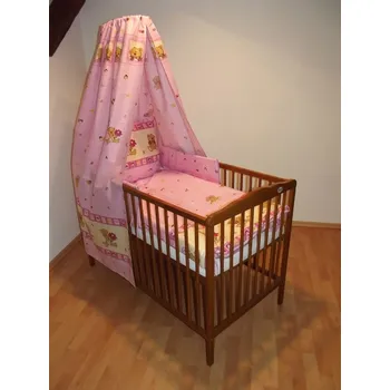 Nebesa na postýlku medvídek růžová
