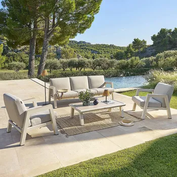 DEOKORK Hliníková sestava HELIOS pro 5 osob (ivory)