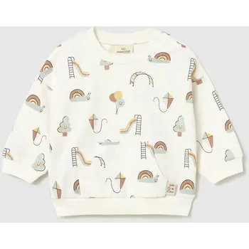 Kojenecká mikina Mayoral Newborn 1487.2A.Newborn.PPY2 béžová 01X, vel. 86