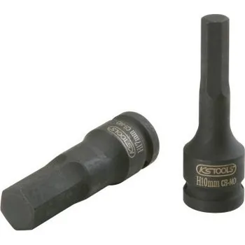 Gola hlavice KS Tools Silový nástrčný ořech s bitem 1/2", vnitřní šestihran, 19 mm 911.0932