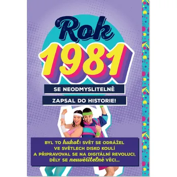 Set školních potřeb Retro přání - 1981